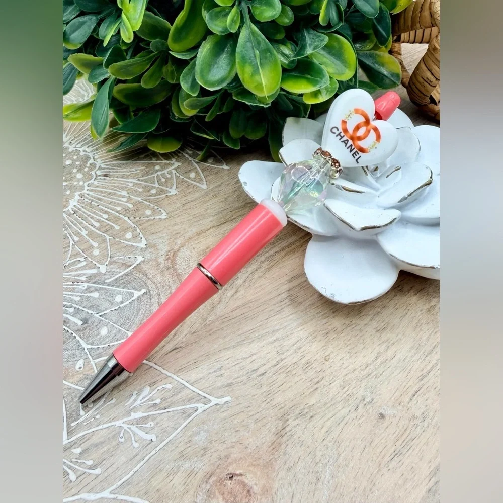 Designer Inspired Handmade Beaded Pen